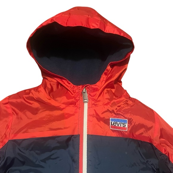 LEVI’S Boys Fleece Lined Windbreaker Jacket - Picture 2 of 8